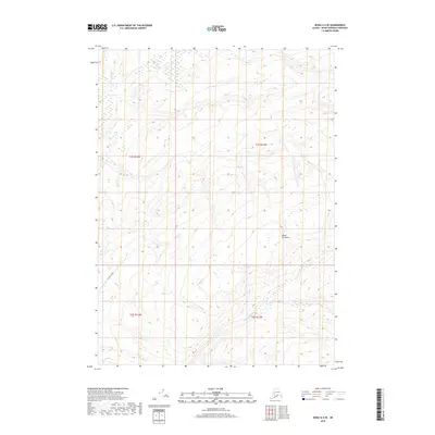 2018 Map of Kenai A-4 SE, 2018 Print