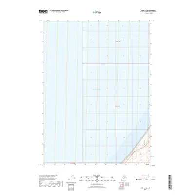 2018 Map of Kenai A-5 NE, 2018 Print