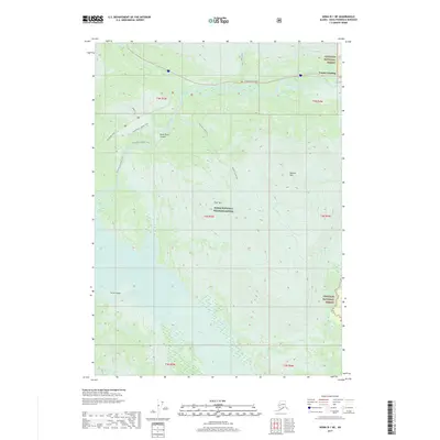 2017 Map of Kenai B-1 NE, 2017 Print