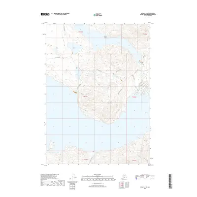 2017 Map of Kenai B-1 NW, 2017 Print
