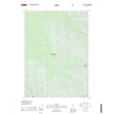 2017 Map of Kenai C-1 SE, 2017 Print