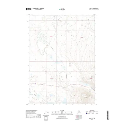 2017 Map of Kenai C-1 SW, 2017 Print