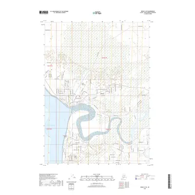 2018 Map of Kenai C-4 SE, 2018 Print