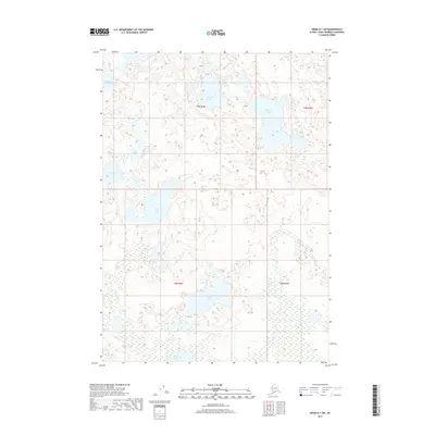 2017 Map of Kenai D-1 SW, 2017 Print