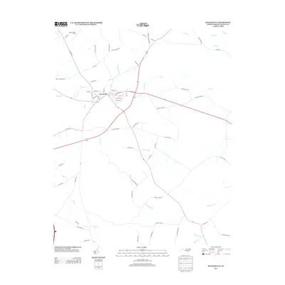 2013 Map of Kenansville, 2013 Print
