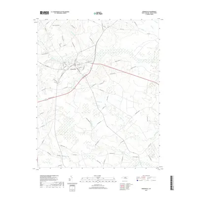 2019 Map of Kenansville, 2019 Print