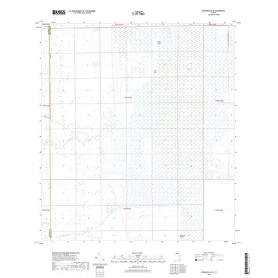 2018 Map of Kenansville NE, 2018 Print