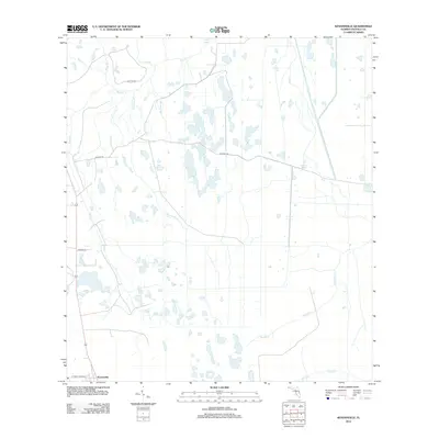 2012 Map of Kenansville, 2012 Print