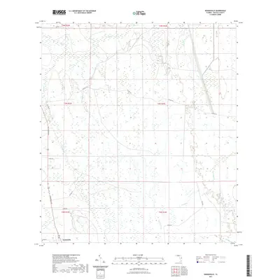 2021 Map of Kenansville, 2021 Print