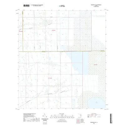 2021 Map of Kenansville SE, 2021 Print
