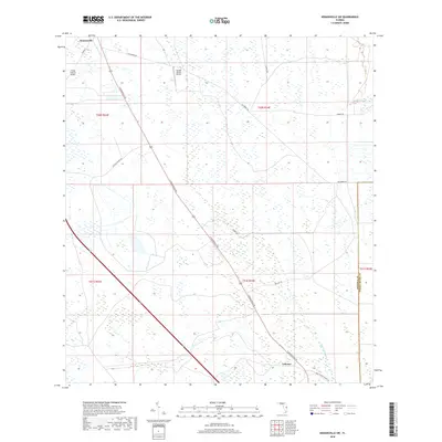 2018 Map of Kenansville SW, 2018 Print