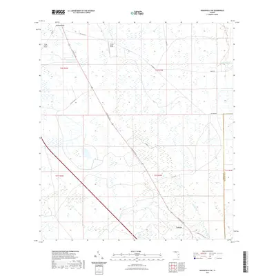 2021 Map of Kenansville SW, 2021 Print