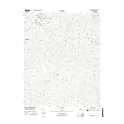 2016 Map of Kenbridge West, 2016 Print
