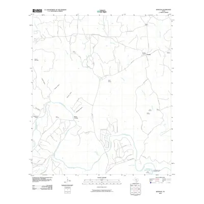 2010 Map of Kendalia, 2010 Print