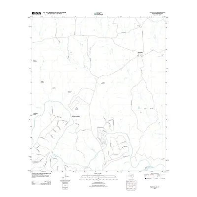 2013 Map of Kendalia, 2013 Print
