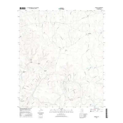 2016 Map of Kendalia, 2016 Print