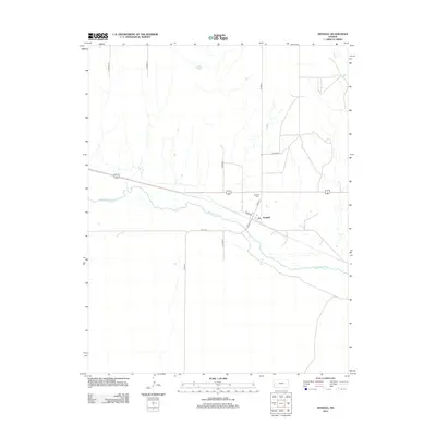 2012 Map of Kendall, 2012 Print