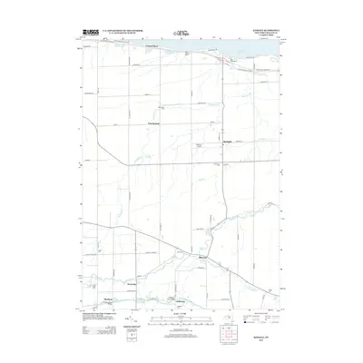 2013 Map of Kendall, 2013 Print
