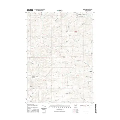 2016 Map of Kendall West, 2016 Print