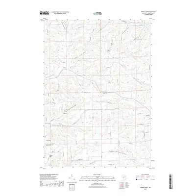 2018 Map of Kendall West, 2018 Print