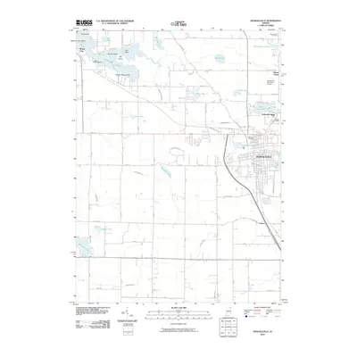 2010 Map of Kendallville, 2010 Print