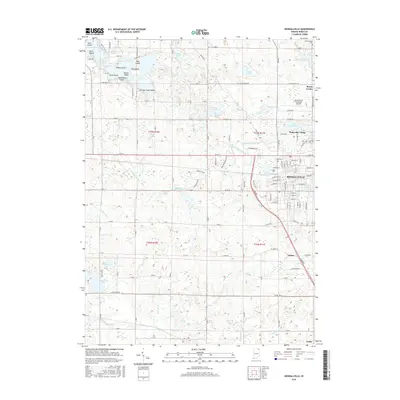 2016 Map of Kendallville, 2016 Print