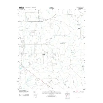 2012 Map of Kendrick, 2012 Print