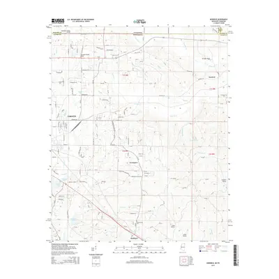 2015 Map of Kendrick, 2015 Print