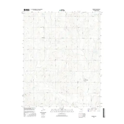 2016 Map of Kendrick, 2016 Print