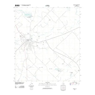 2010 Map of Kenedy, 2010 Print