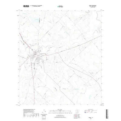 2019 Map of Kenedy, 2019 Print