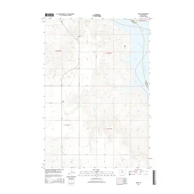 2015 Map of Kenel, 2015 Print