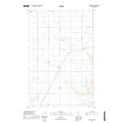 2020 Map of Kenilworth SW, 2020 Print