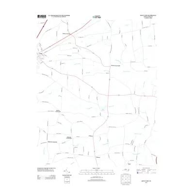 2013 Map of Kenly East, 2013 Print