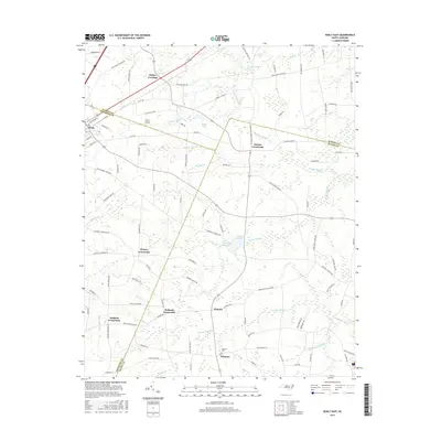 2016 Map of Kenly East, 2016 Print