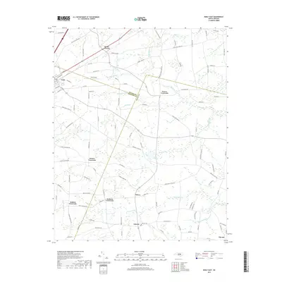 2019 Map of Kenly East, 2019 Print
