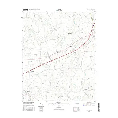 2016 Map of Kenly West, 2016 Print
