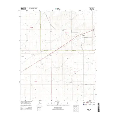 2013 Map of Kenna, 2013 Print