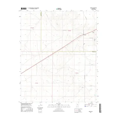 2017 Map of Kenna, 2017 Print