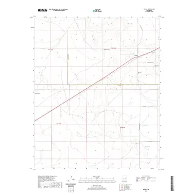 2020 Map of Kenna, 2020 Print