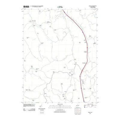 2011 Map of Kenna, 2011 Print