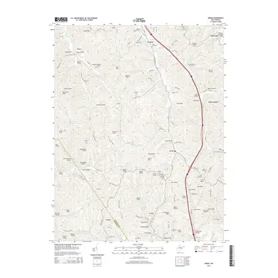 2014 Map of Kenna, 2014 Print