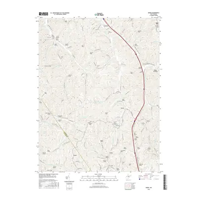 2016 Map of Kenna, 2016 Print