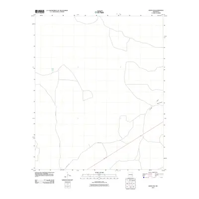 2010 Map of Kenna SW, 2010 Print