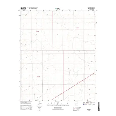 2017 Map of Kenna SW, 2017 Print
