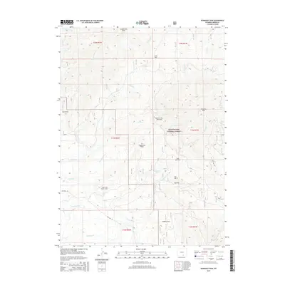 2015 Map of Kennaday Peak, 2015 Print