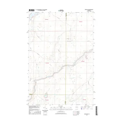 2015 Map of Kennan NW, 2015 Print