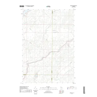 2018 Map of Kennan NW, 2018 Print