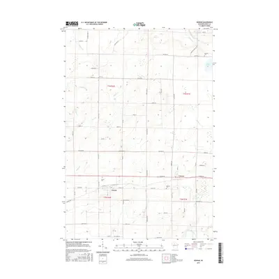 2015 Map of Kennan, 2015 Print