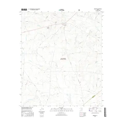 2016 Map of Kennard, 2016 Print